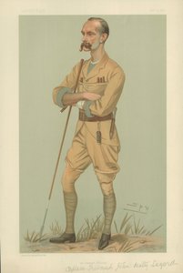 Kaptan Frederick John Dealtry Lugard by Leslie Matthew Ward