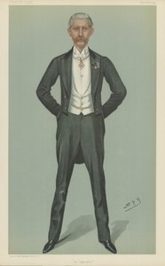Kaptan George Lindsay Hofford by Leslie Matthew Ward