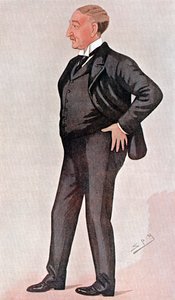 Cecil Rhodes, İngiltere doğumlu Güney Afrikalı, finansçı, devlet adamı ve imparatorluk kurucusu, 1891 by Leslie Matthew Ward