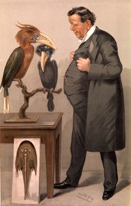 Edwin Ray Lankester, İngiliz zoolog, 1905 by Leslie Matthew Ward