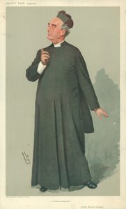 Peder Bernard Vaughan, Modern bir Savonarola, 30 Ocak 1907, Vanity Fair karikatürü by Leslie Matthew Ward