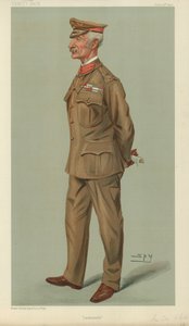 General Sir George Stuart White, Ladysmith, 14 Haziran 1900, Vanity Fair karikatürü by Leslie Matthew Ward