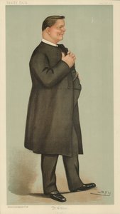 James Edward Cowell Weldon, The Bishop-Designate of Calcutta, Calcutta, 17 Kasım 1898, Vanity Fair karikatürü by Leslie Matthew Ward