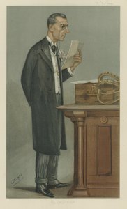 Joseph Chamberlain (renkli taş) by Leslie Matthew Ward