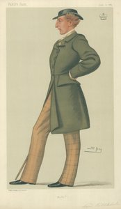 Lord Ribblesdale, Müftü, 11 Haziran 1881, Vanity Fair karikatürü by Leslie Matthew Ward