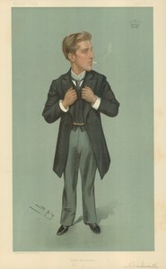 Lord Warkworth, South Kensington, 2 Eylül 1897, Vanity Fair karikatürü by Leslie Matthew Ward