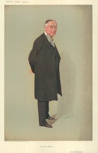 Lord Weardale, alaycı bir radikal, 25 Temmuz 1906, Vanity Fair karikatürü by Leslie Matthew Ward