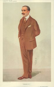 Bay Douglas Vickers, Brightside DV, 30 Aralık 1909, Vanity Fair karikatürü by Leslie Matthew Ward