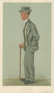 Bay Edward Weatherby, Kibrit kitabı, 17 Ekim 1901, Vanity Fair karikatürü by Leslie Matthew Ward