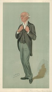 Bay FW Warre-Cornish, Eton Vali Yardımcısı, Vali Yardımcısı, 26 Eylül 1901, Vanity Fair karikatürü by Leslie Matthew Ward