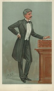 Bay George Wyndham, Dover ve savaş, 20 Eylül 1900, Vanity Fair karikatürü by Leslie Matthew Ward