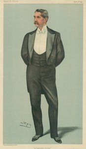 Bay Henry White, Diplomatik Bir Kuzen, 2 Mart 1899, Vanity Fair karikatürü by Leslie Matthew Ward