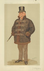 Mr John Cumming Macdona  by Leslie Matthew Ward