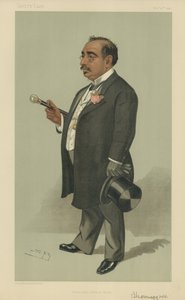 Bay Mancherjee Merwanjee Bhownagree by Leslie Matthew Ward