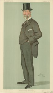 Bay Samuel Whitbread, Parlamento prosedürü, 8 Ağustos 1895, Vanity Fair karikatürü by Leslie Matthew Ward