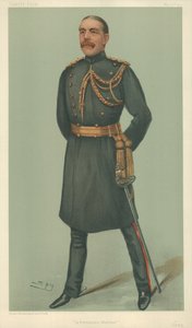 Bay William Dudley Ward, Kalıcı bir savaşçı, 30 Mayıs 1901, Vanity Fair karikatürü by Leslie Matthew Ward