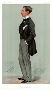 North Huntingdonshire, Ailwyn Fellowes, İngiliz politikacı, 1896. by Leslie Matthew Ward
