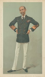 Sir Edward Hobart Seymour, Çin, 31 Ekim 1901, Vanity Fair karikatürü by Leslie Matthew Ward
