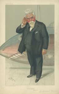 Sir Hiram Stevens Maksim by Leslie Matthew Ward