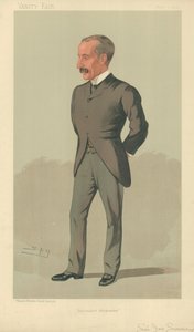 Sir James Sivewright, Emperyalist Afrikander, 1 Haziran 1893, Vanity Fair karikatürü by Leslie Matthew Ward