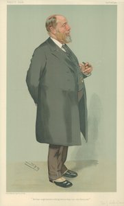 Sir John Wolfe-Barr, Kendi servetinden daha iyi bir şey tasarlamadı, 26 Ocak 1905, Vanity Fair karikatürü by Leslie Matthew Ward