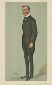 Sir Thomas Henry Sanderson, Dışişleri, 10 Kasım 1898, Vanity Fair karikatürü by Leslie Matthew Ward