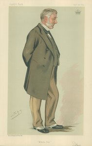 Merdiven Kontu, White Dal, 22 Eylül 1883, Vanity Fair karikatürü by Leslie Matthew Ward