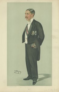 Hon Sir Walter Francis Place-Hutchinson by Leslie Matthew Ward