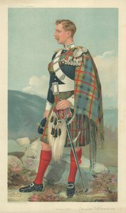 Tullibardine Markisi, İskoç Atı, 23 Mart 1905, Vanity Fair çizgi filmi by Leslie Matthew Ward