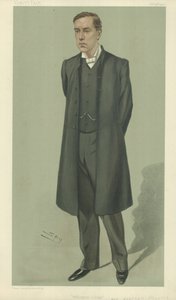 Rev Bertram Pollock (renkli taş) by Leslie Matthew Ward