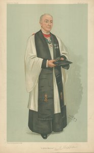 Rev Edgar Sheppard, harika bir evli, 24 Mart 1904, Vanity Fair karikatürü by Leslie Matthew Ward