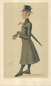 Sağ Rev Anthony Wilson Thorold, Rochester Piskoposu, Rochester, 10 Ocak 1885, Vanity Fair karikatürü by Leslie Matthew Ward