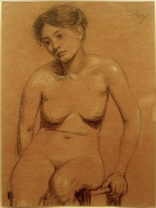 kız hareket by Lesser Ury