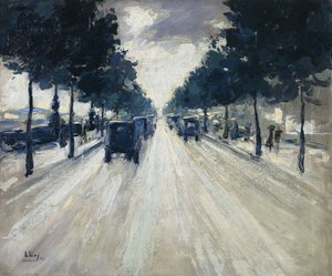 Dolgu, Londra, 1926 by Lesser Ury