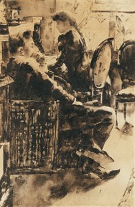 Müzik; müzik yaparken by Lesser Ury
