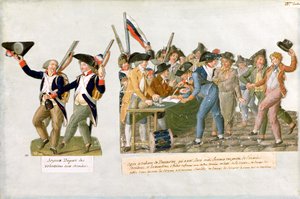 Ordu Gönüllülerinin Mutlu Ayrılışı by Lesueur Brothers