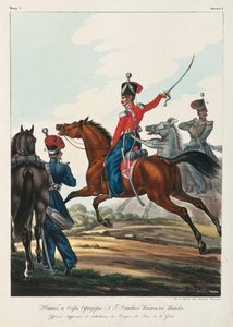 Don Kazakları ordusunun kurmay subayı ve baş subayı, 1830-1840