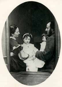 Effie Gray, John Everett Millais ve kızları Effie ve Mary, 21 Temmuz 1865, 1948.