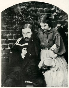 George Macdonald ve kızı Lilia Scott MacDonald, c1863, 1948. by Lewis Carroll