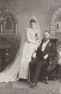 Düğün Portresi, 19. yüzyıl sonu by Lewis M. Melander
