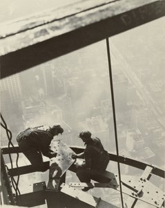 Empire State Building, New York, 1931  by Lewis Wickes Hine