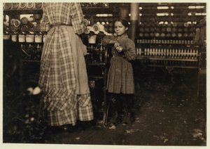 Fannie, 48 inç yüksekliğinde, 7 yaşında, Elk Mills, Fayetteville, Tennessee, 1910