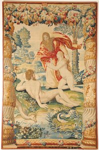 Adem ve Havva Goblen, c. 1650-1660 by Leyniers Workshop