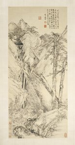 jin GH AO ve guan maşadan sonra manzara, 1690-1770. by Li Shizhuo
