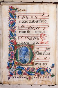 Piccolomini Kütüphanesi: koro kitabı, morina. 20.5, ff. “Aeolus” ile 36v, Liberale da Verona (yaklaşık 1445 - 1527/9).