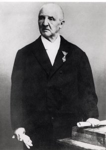 Anton Bruckner (1824-96) (s/b fotoğraf) by Unbekannt Unbekannt