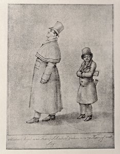 Avusturya, Viyana, Avusturyalı bariton şarkıcı Johann Michael Vogl ve besteci Franz Peter Schubert