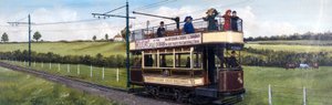 Burton & Ashby Hafif Demiryollarının elektrikli treni by Unbekannt Unbekannt