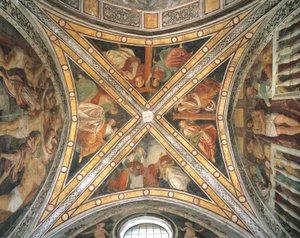 İtalya, Lombardiya Bölgesi, Milano, Santa Maria delle Grazie kilisesinde Santa Corona kasasının Şapeli by Unbekannt Unbekannt