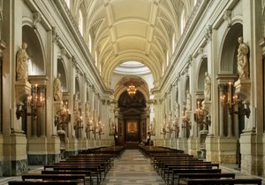 İtalya, Sicilya Bölgesi, Palermo, Katedral, İç, Nef by Unbekannt Unbekannt